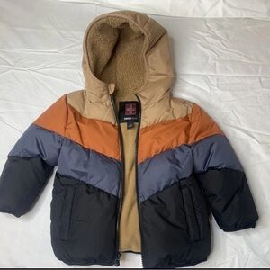 Swiss Tech Kids Tri-Tone Puffer Jacket